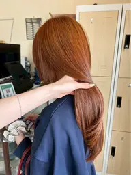 ブリーチオンカラー + トリートメント🥣
