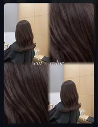 🫧似合わせカット+透明感ダメージレスカラー🫧魔法のバブルスパ付き