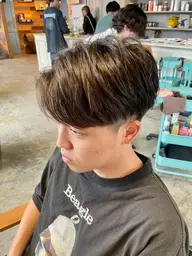 【フルコース】カット+ストレートパーマ+カラー