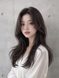 [2回目以降の方☘️]韓国風顔まわりカット×イルミナカラー×リペアトリートメント
