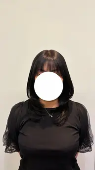 鎖骨からバストにかけたミディアムカット！！！先着２名です！すぐ予約がお得‼️🉐似合わせカウンセリングします！