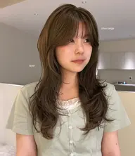 透明感カラー 🫖🎵+ 4ステップAujuaトリートメント🫧