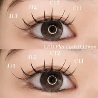 【モデル募集🌟】LEDフラットラッシュ80本👀🩷
