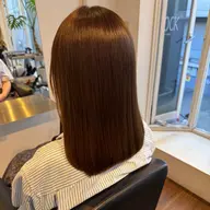 🍸ツヤツヤで柔らかい絹髪に🍸美髪縮毛矯正＋トリートメント