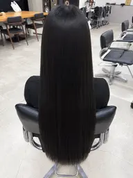 縮毛矯正+トリートメント
