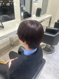 メンズカット+縮毛矯正