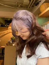 【人気★】ブリーチリタッチ+オンカラー+トリートメント付🦙🔸(カットもプラスの場合+2500)