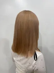 ブリーチ+オンカラー+トリートメント🧸🍋