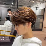 ［初回限定］メンズカット+フェザーパーマ