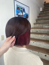 カット+インナーブリーチカラー✨️