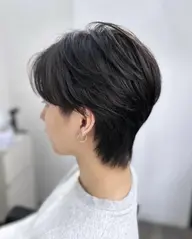 【🫧ダメージケア❷🫧】メンズカット+髪質改善TR+眉WAX ¥11000