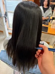 【朝の準備が楽になる❣️】サラ艶✨美髪ストレート