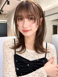 【10/10💫一名様限定💫贅沢フルコース】似合わせカット・透明感カラー・トリートメント🩷🧡