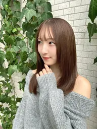 🧚🏻♂️リタッチカラー+潤い集中トリートメント(超音波アイロン付)🧚🏻♂️