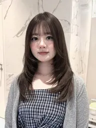 艶カラー+オージュア4ステップトリートメント