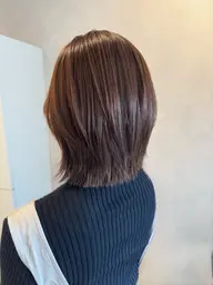 似合わせカット＋プレミアムストレート＋超音波トリートメント￥15000