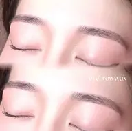 🥈人気𝐍𝐨.𝟐アイブロウwax✨️お仕上げメイク付🫧