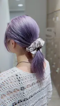 人気No. 3ダメージケア🫧✨ケアブリーチWカラー&カット& Aujua トリートメント4Step 🫧✨