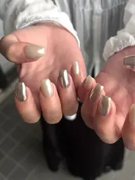 うる艶ミラーワンカラー✨🩶