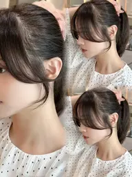【横顔美人】💕圧倒的可愛い小顔前髪 & 顔まわりカット/韓国バング/メンテナンス◎