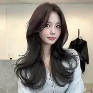 【暗髪透明感】似合わせカット+うる艶カラー💇🏽♀️🩵