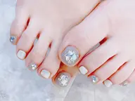 ★フット2本アート（親指）フットバス＆オフ込み 5000円【♪Jr.ネイリストキャンペーン♪】