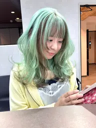 ✨今だけ!特別価格でご案内✨🦄🌈ダブルカラー(ブリーチ有無🉑)🦄🌈¥15,400→8,800
