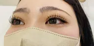 上マツエク140本フラットラッシュ&コーティング仕上げ