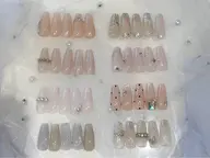 (︎︎⟡本日限定︎︎⟡)【HAND】オフィスネイル キレイめDesign 🫧💫