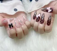 🌟チップ長さ出し10本+アートやり放題+パーツ付け放題 🌟(オフなし)