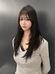 人気No.1✨【🩶平日限定🩶】カット➕艶カラー➕3step外部補修トリートメント➕巻き髪🇰🇷💕