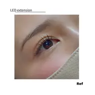【LEDエクステ】】持続力1.5倍🔥最高級フラットラッシュ120本〈オフ有無可〉束感仕上げ◎カラー変更可◎