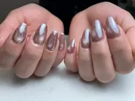 【研修モデル】チップ長出しミラーネイル