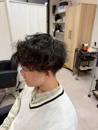 メンズパーマ＋カット