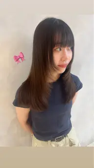 シンプルメニュー🤍似合わせカット+TOKIOトリートメント💕💕