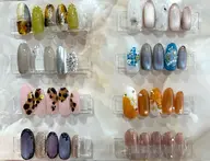《ハンドネイル》10月のサンプルチップから選べるメニュー💅