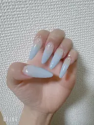 チップ長さ出し10本+ワンカラー