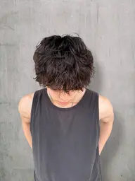 メンズ限定 パーマ+カット