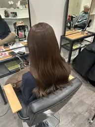 🪽似合わせカット+THROWワンカラー+marbb+美潤トリートメント