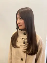 🍭カラー(ブリーチなし)+4ステップトリートメント+スタイリング