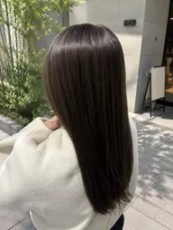 【🍇モデル募集中🍇】ブリーチなし艶✕透明感カラー➕トリートメント