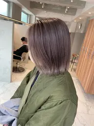 【立体感up👩🏼】ハイライトカラー&ケアブリーチ+ケアTR