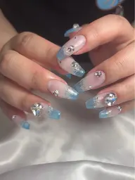 【Hand】 オフ無し💟10本長さだしワンカラー