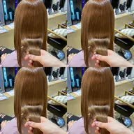 💎透明感カラー➕Aujua2step➕超音波アイロン(韓国ヘア、暖色、寒色、髪質改善)カラーモデル