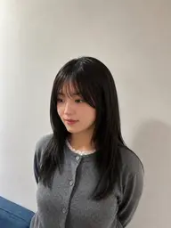 レーディスカット(鎖骨下のみ)カットのみでも美しさを✂️韓国🇰🇷レイヤーもok