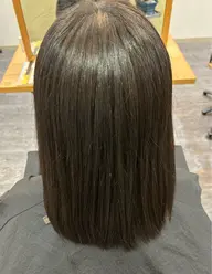 ワンレングスカット+シャンプー