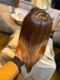 求めていたのがこれ⭐️カット+酸性ストレート⭐️総合人気NO1🧡