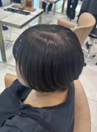 〘20時~限定〙ショートヘア限定🍀グレイリタッチカラー(ブロー付き)