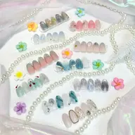 オフなし⭐️ 【期間限定】夏限定ネイル🌻🩵