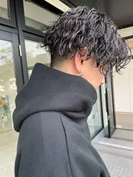 【新規men's】メンズカット+波巻きパーマ/ツイストスパイラル/メンズパーマ